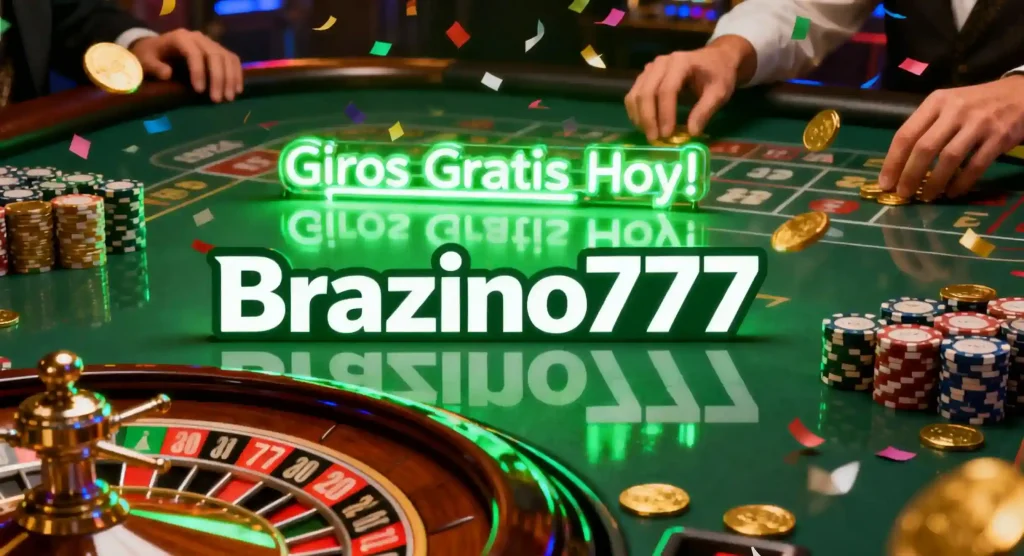 Giros gratis hoy en casino Brazino777